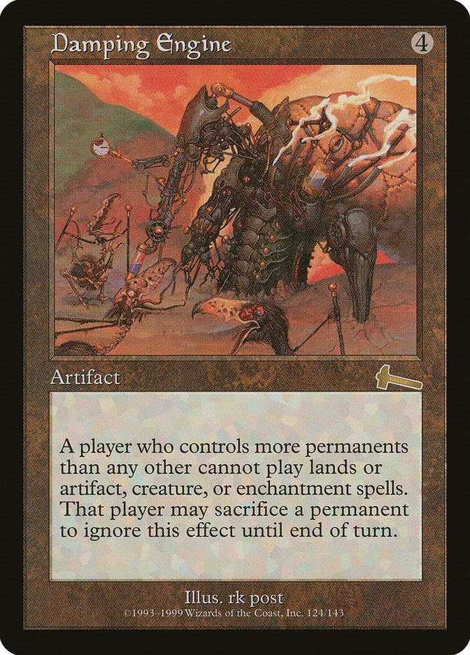 Image for Damping Engine (124) [Urza's Legacy] - Magic: The Gathering