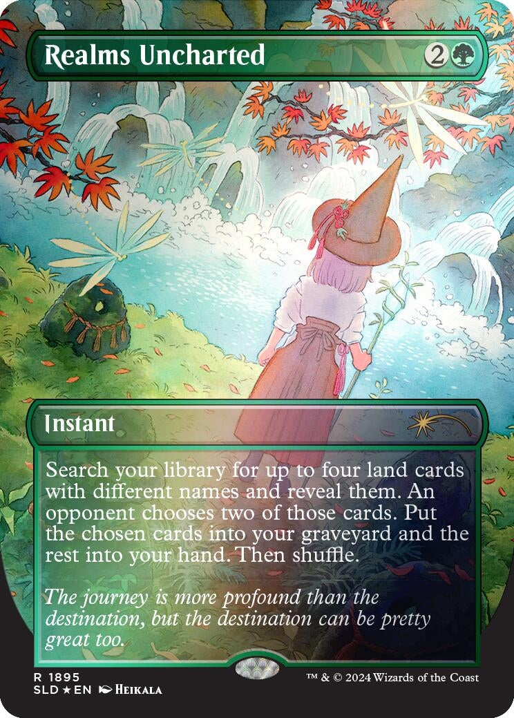 Image for Realms Uncharted (Rainbow Foil) (1895) [Secret Lair Drop Series] - Magic: The Gathering