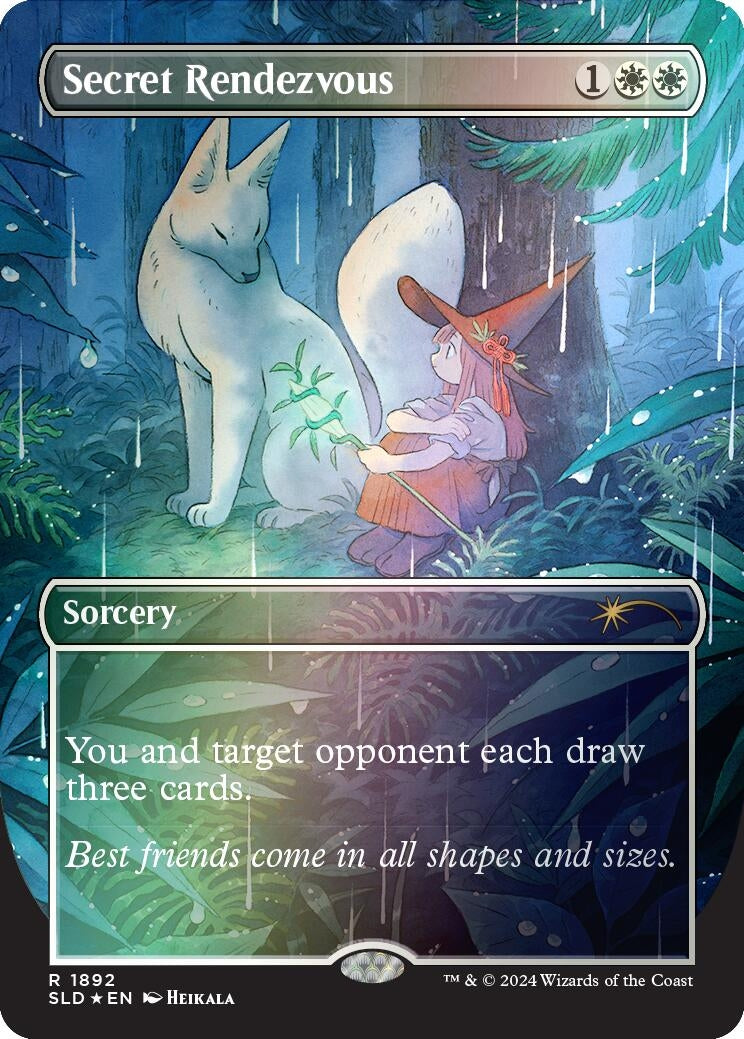 Image for Secret Rendezvous (Rainbow Foil) (1892) [Secret Lair Drop Series] - Magic: The Gathering