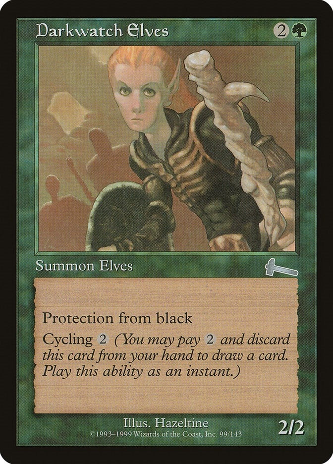 Image for Darkwatch Elves (99) [Urza's Legacy] - Magic: The Gathering