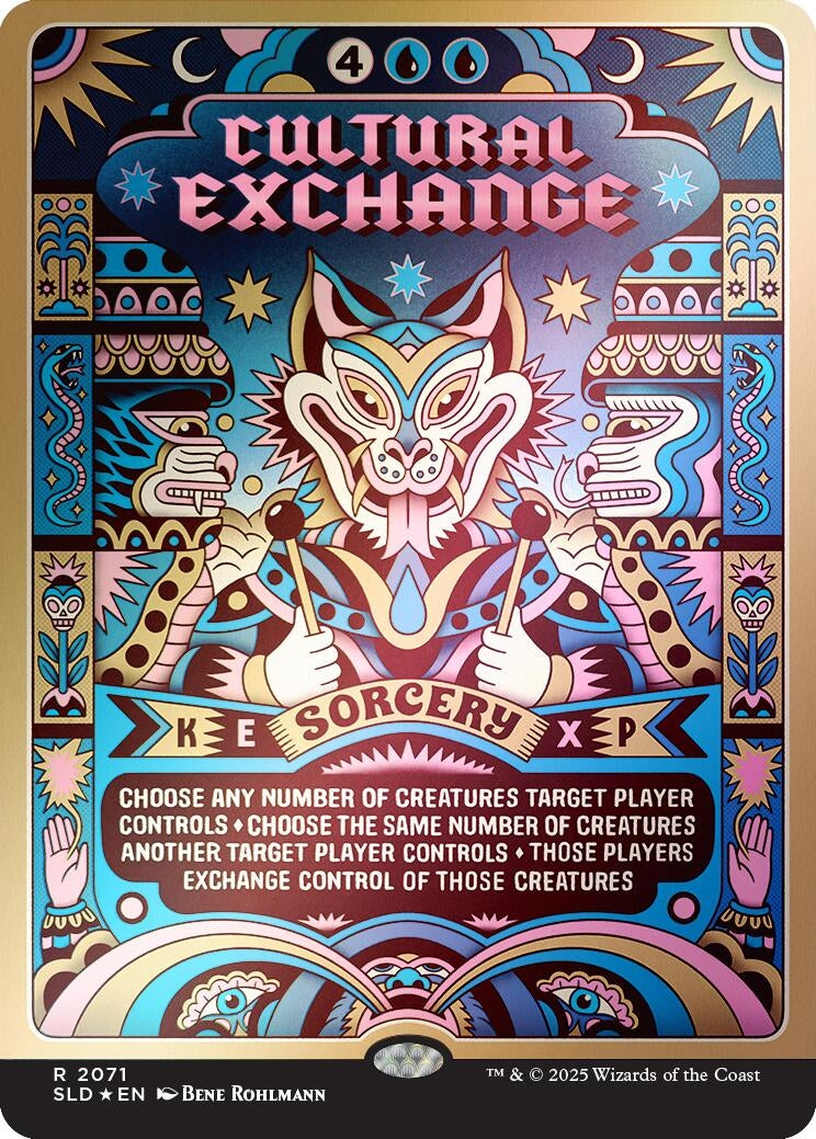 Image for Cultural Exchange (Rainbow Foil) (2071) [Secret Lair Drop Series] - Magic: The Gathering