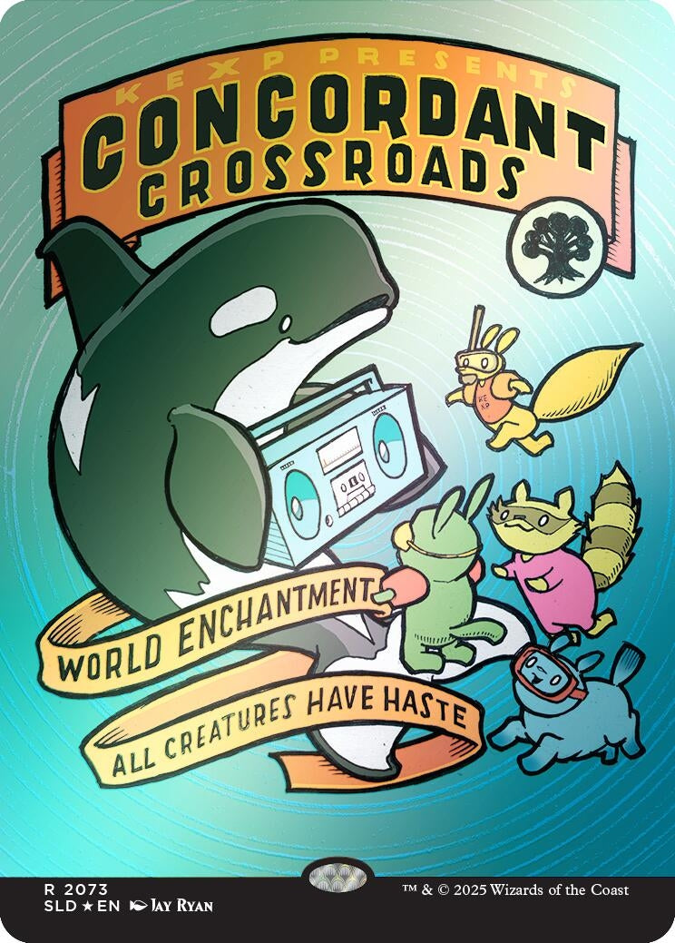 Image for Concordant Crossroads (2073) (Rainbow Foil) (2073) [Secret Lair Drop Series] - Magic: The Gathering