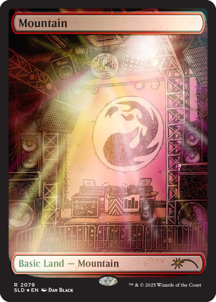 Mountain (2079) (Rainbow Foil) (2079) [Secret Lair Drop Series]
