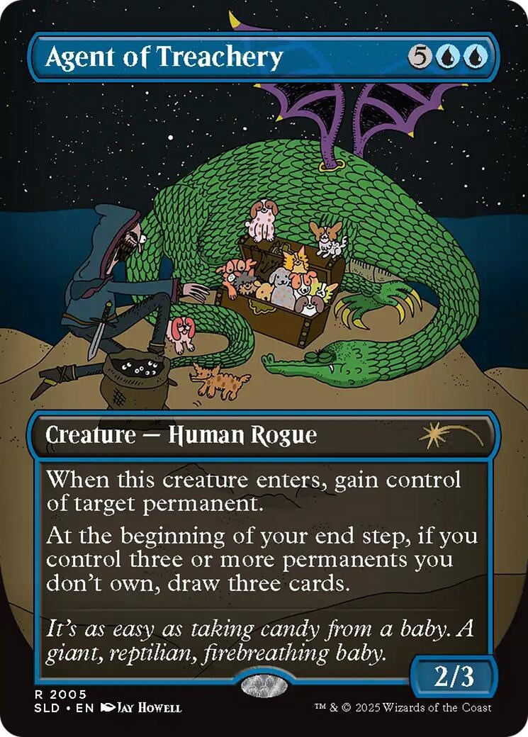 Image for Agent of Treachery (2005) [Secret Lair Drop Series] - Magic: The Gathering