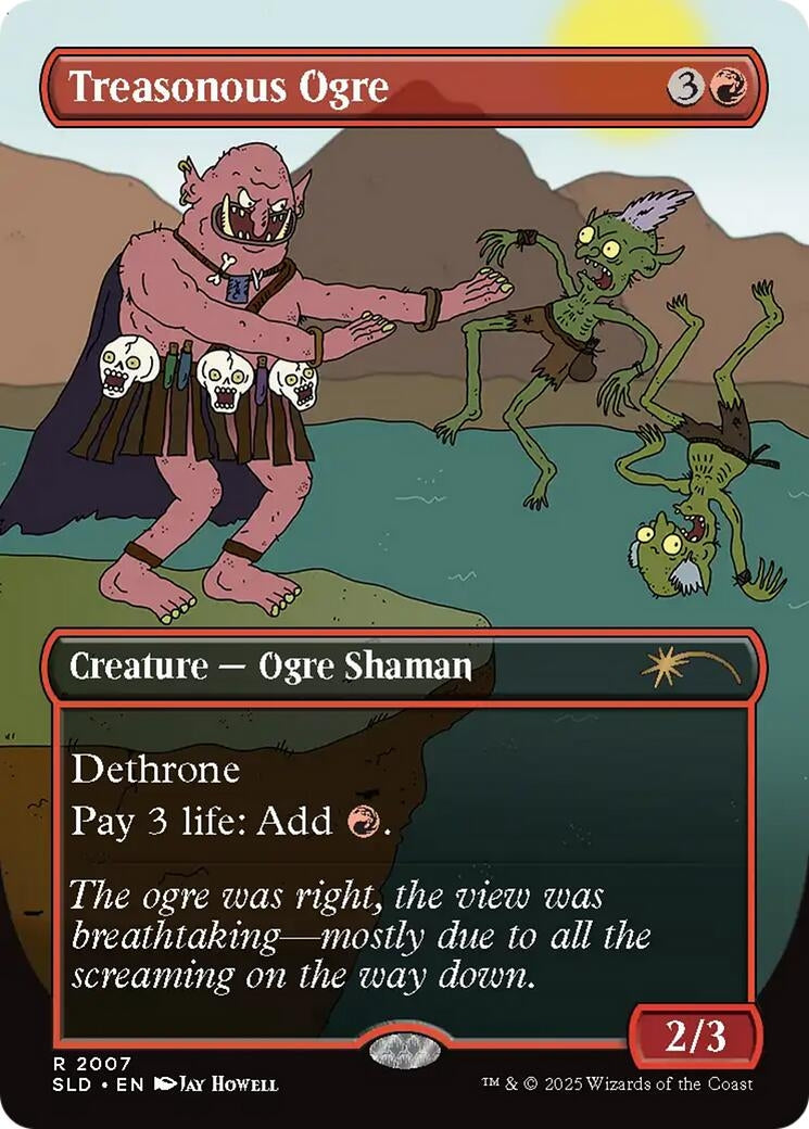 Image for Treasonous Ogre (2007) [Secret Lair Drop Series] - Magic: The Gathering