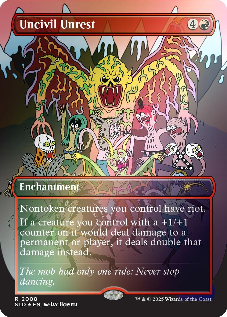 Image for Uncivil Unrest (Rainbow Foil) (2008) [Secret Lair Drop Series] - Magic: The Gathering