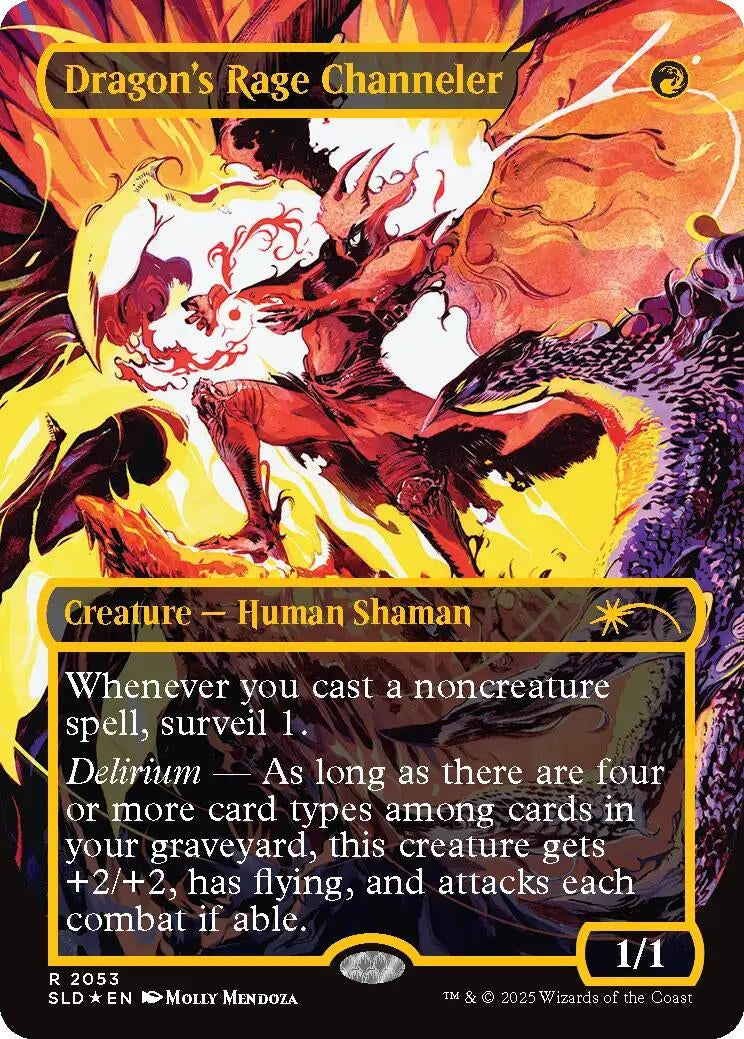 Image for Dragon's Rage Channeler (2053) (Raised Foil) (2053) [Secret Lair Drop Series] - Magic: The Gathering