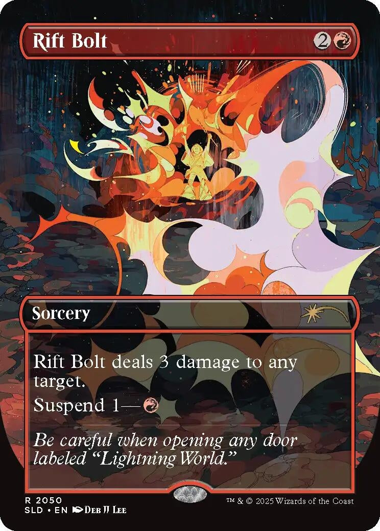 Image for Rift Bolt (2050) (2050) [Secret Lair Drop Series] - Magic: The Gathering