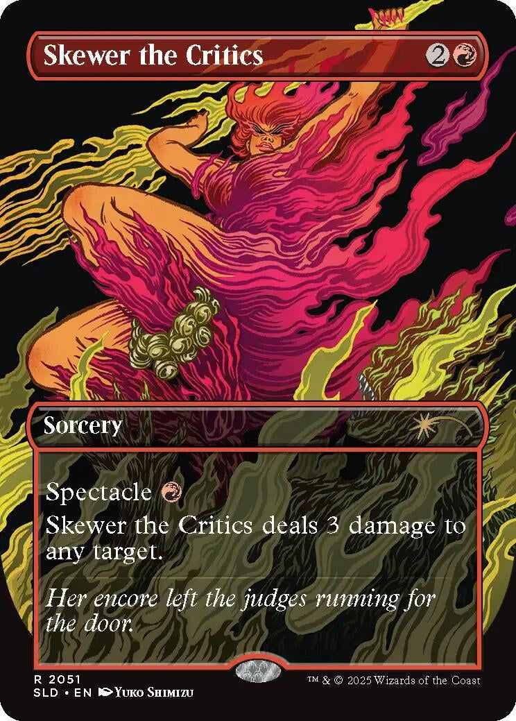 Image for Skewer the Critics (2051) (2051) [Secret Lair Drop Series] - Magic: The Gathering