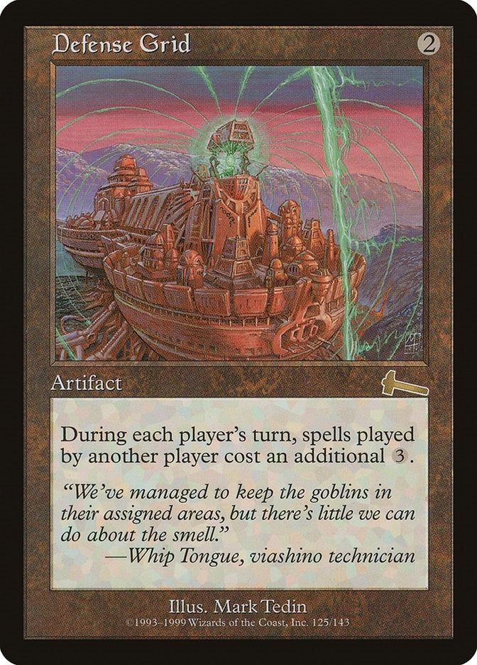 Image for Defense Grid (125) [Urza's Legacy] - Magic: The Gathering