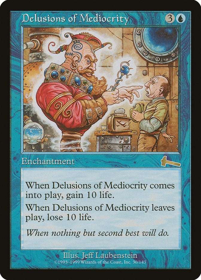 Image for Delusions of Mediocrity (30) [Urza's Legacy] - Magic: The Gathering
