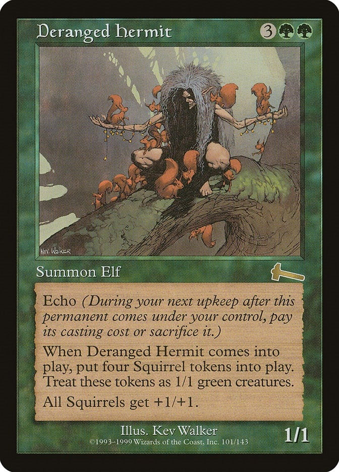 Image for Deranged Hermit (101) [Urza's Legacy] - Magic: The Gathering