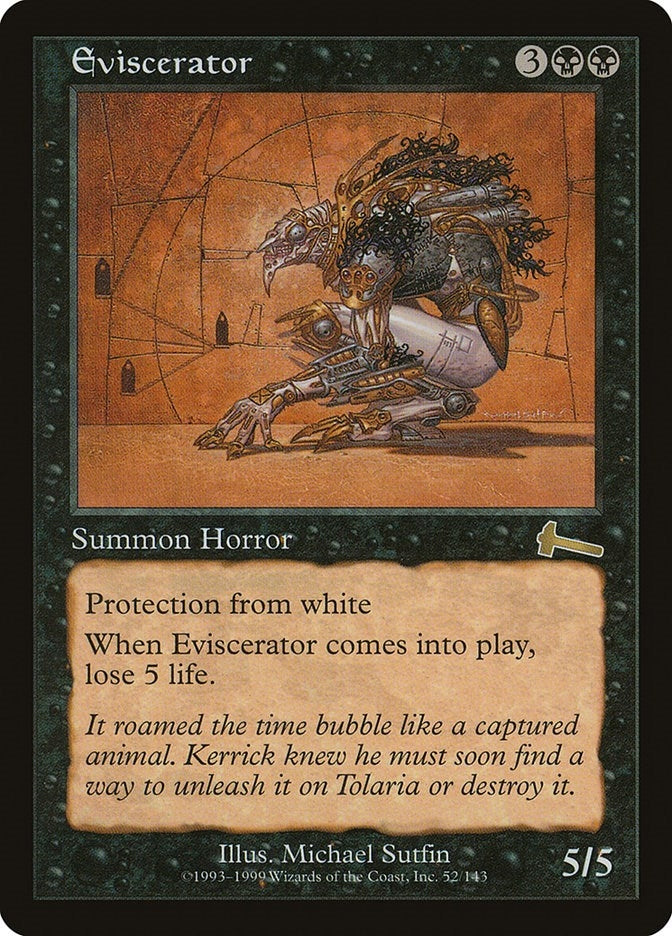 Image for Eviscerator (52) [Urza's Legacy] - Magic: The Gathering