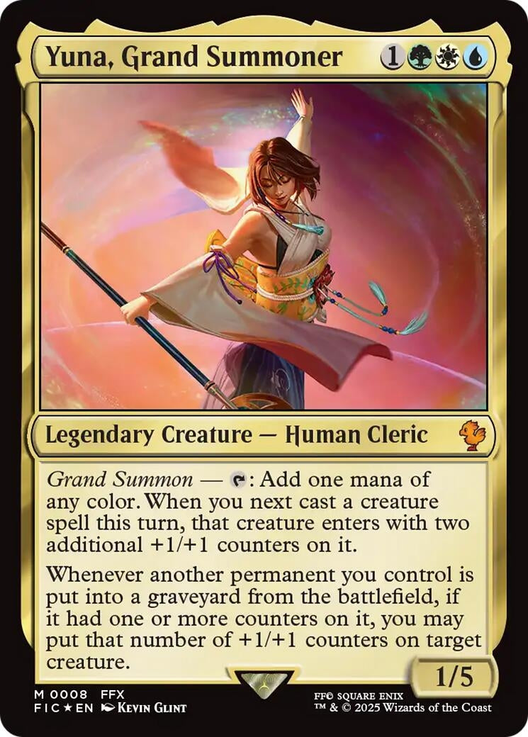 Image for Yuna, Grand Summoner (8) [FINAL FANTASY] - Magic: The Gathering