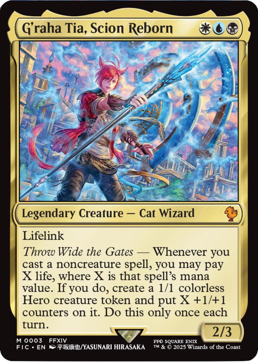 Image for G'raha Tia, Scion Reborn (3) [FINAL FANTASY] - Magic: The Gathering