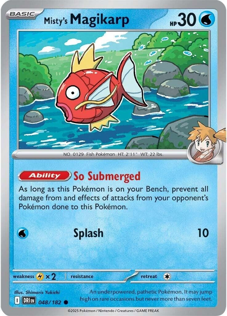 Image for Misty's Magikarp (048/182) [SV10: Destined Rivals] - Pokemon