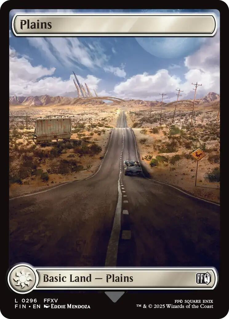 Image for Plains (0296) (296) [FINAL FANTASY] - Magic: The Gathering