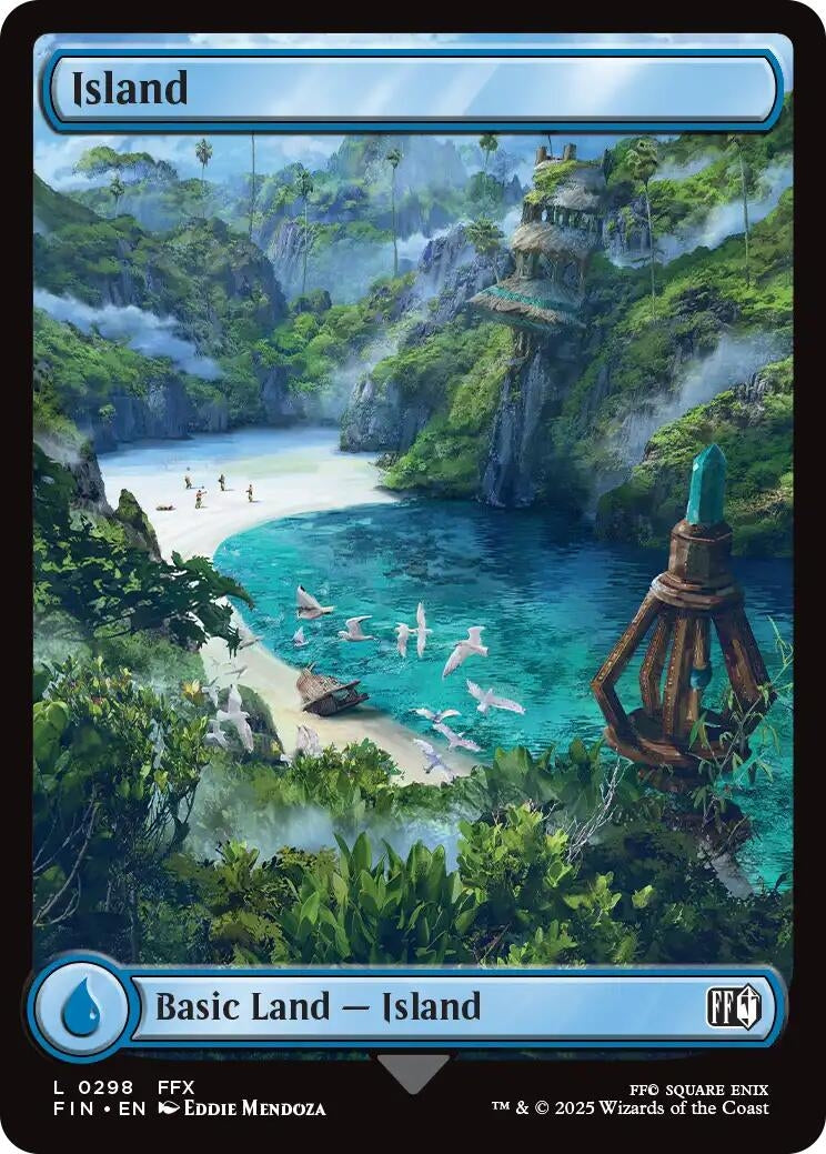 Image for Island (0298) (298) [FINAL FANTASY] - Magic: The Gathering