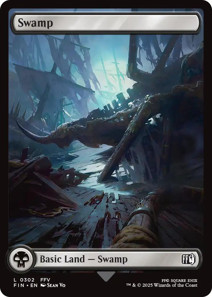 Image for Swamp (0302) (302) [FINAL FANTASY] - Magic: The Gathering