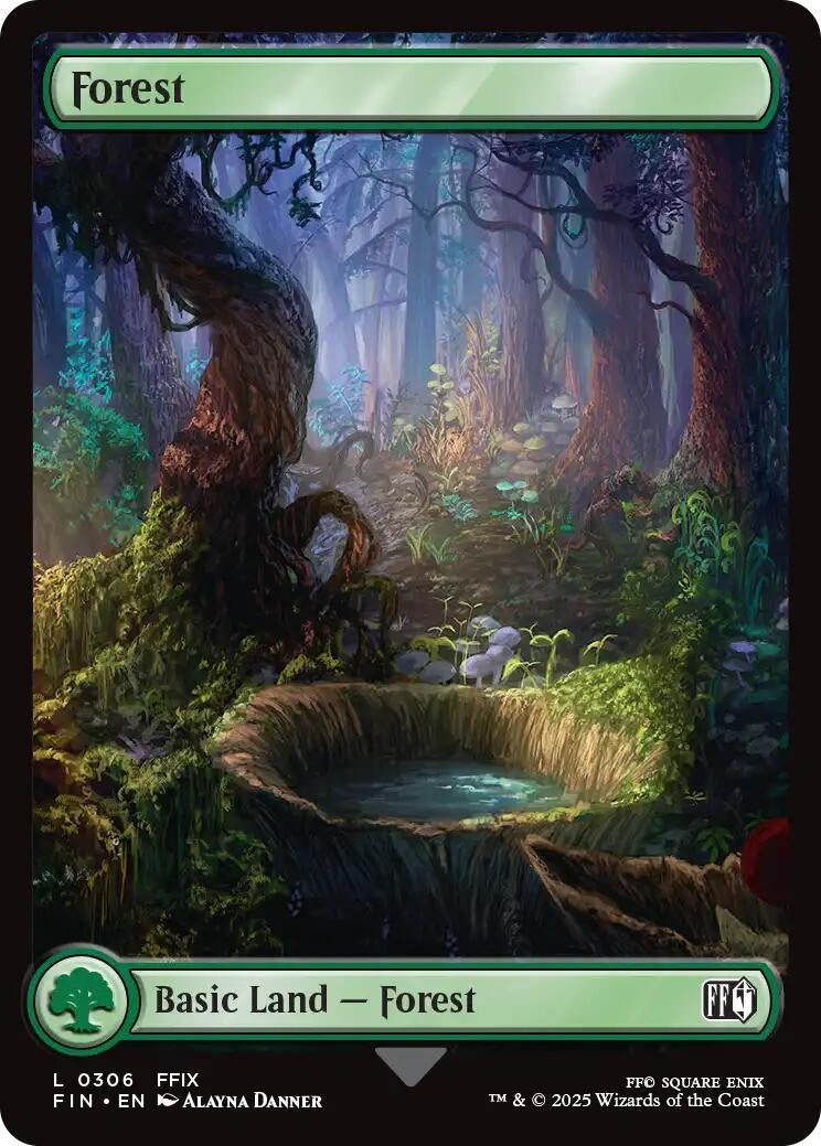 Image for Forest (0306) (306) [FINAL FANTASY] - Magic: The Gathering