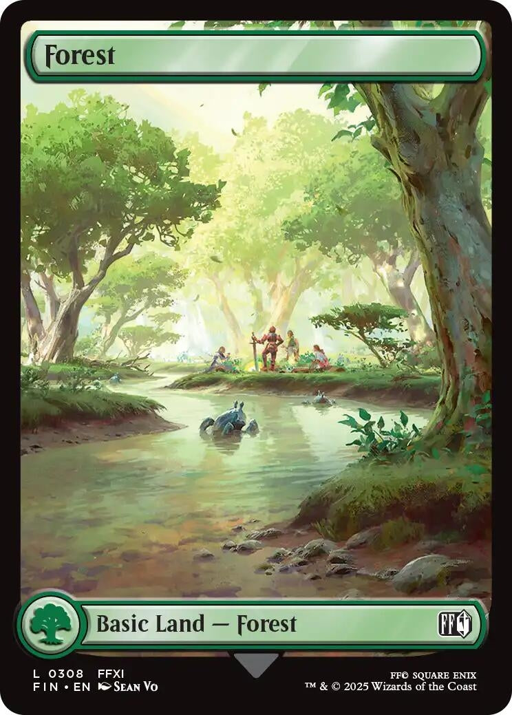Image for Forest (0308) (308) [FINAL FANTASY] - Magic: The Gathering