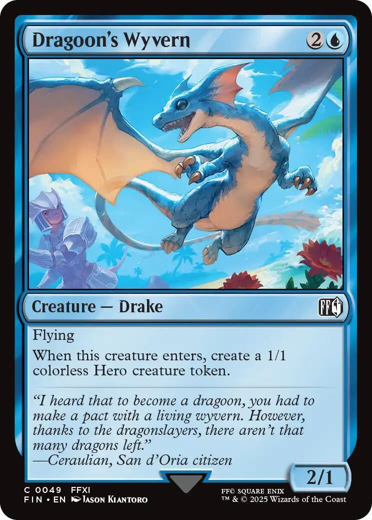 Image for Dragoon's Wyvern (49) [FINAL FANTASY] - Magic: The Gathering