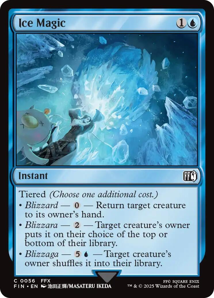 Image for Ice Magic (56) [FINAL FANTASY] - Magic: The Gathering