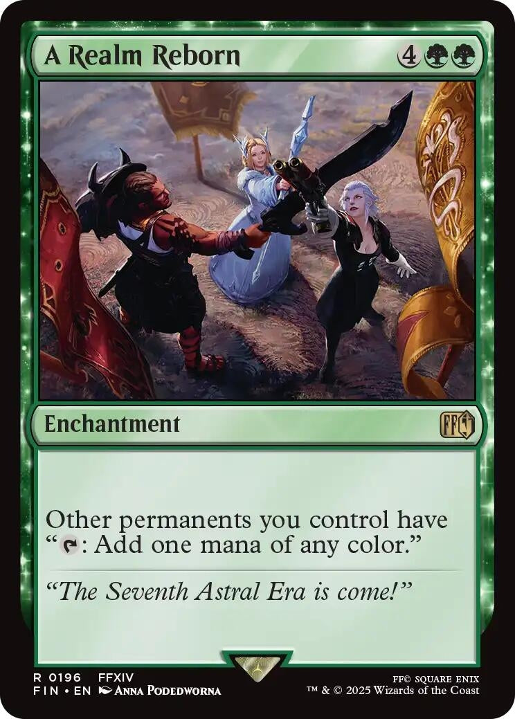 Image for A Realm Reborn (196) [FINAL FANTASY] - Magic: The Gathering