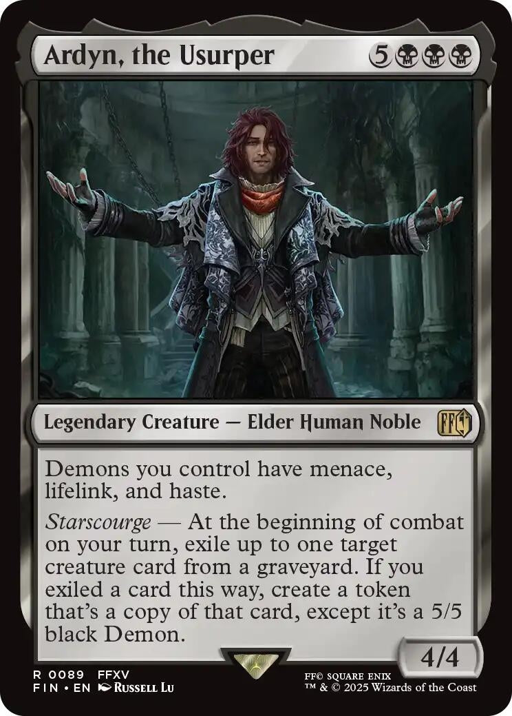 Image for Ardyn, the Usurper (89) [FINAL FANTASY] - Magic: The Gathering