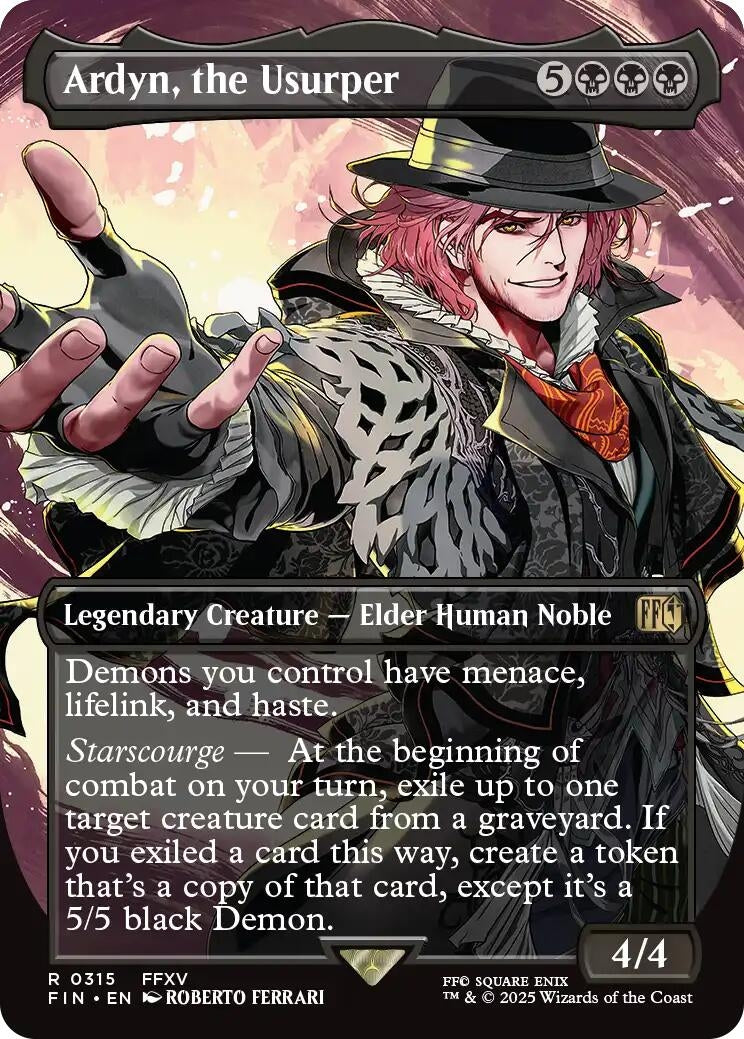Image for Ardyn, the Usurper (0315) (Borderless) (315) [FINAL FANTASY] - Magic: The Gathering