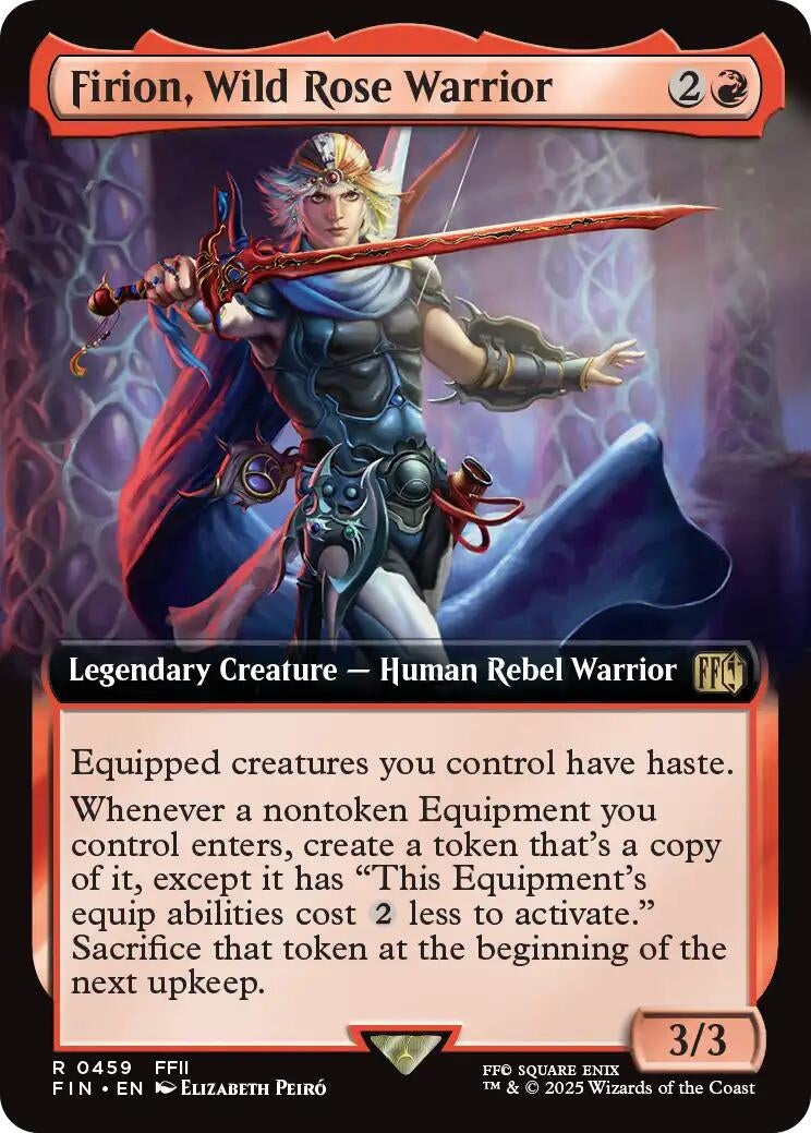 Image for Firion, Wild Rose Warrior (Extended Art) (459) [FINAL FANTASY] - Magic: The Gathering