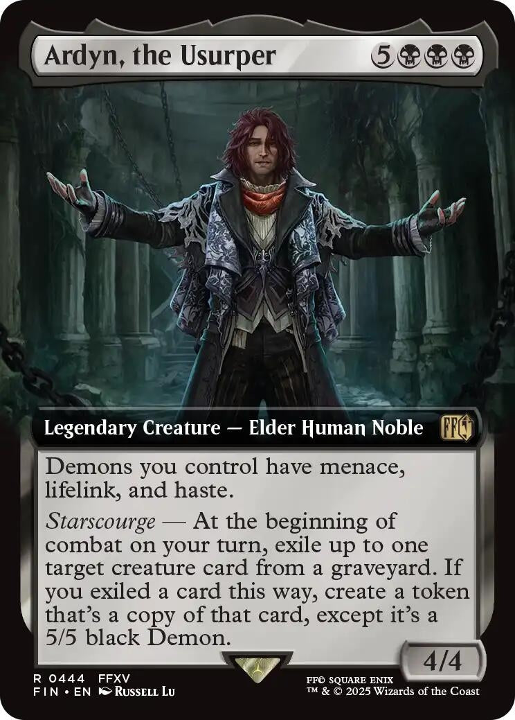 Image for Ardyn, the Usurper (Extended Art) (444) [FINAL FANTASY] - Magic: The Gathering