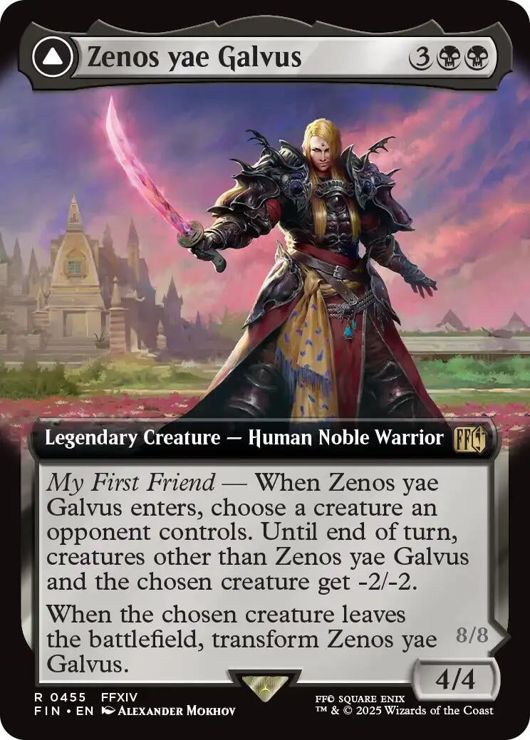 Image for Zenos yae Galvus (Extended Art) (455) [FINAL FANTASY] - Magic: The Gathering