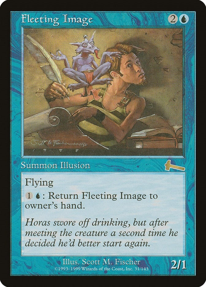 Image for Fleeting Image (31) [Urza's Legacy] - Magic: The Gathering