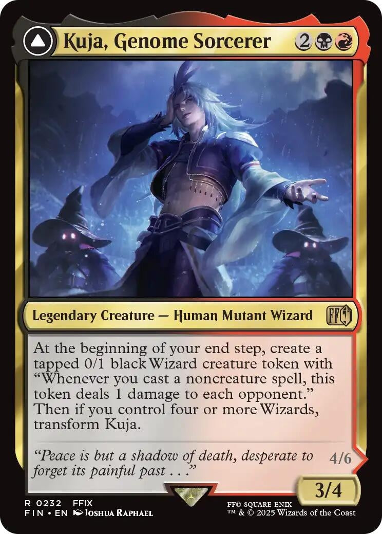 Image for Kuja, Genome Sorcerer (232) [FINAL FANTASY] - Magic: The Gathering
