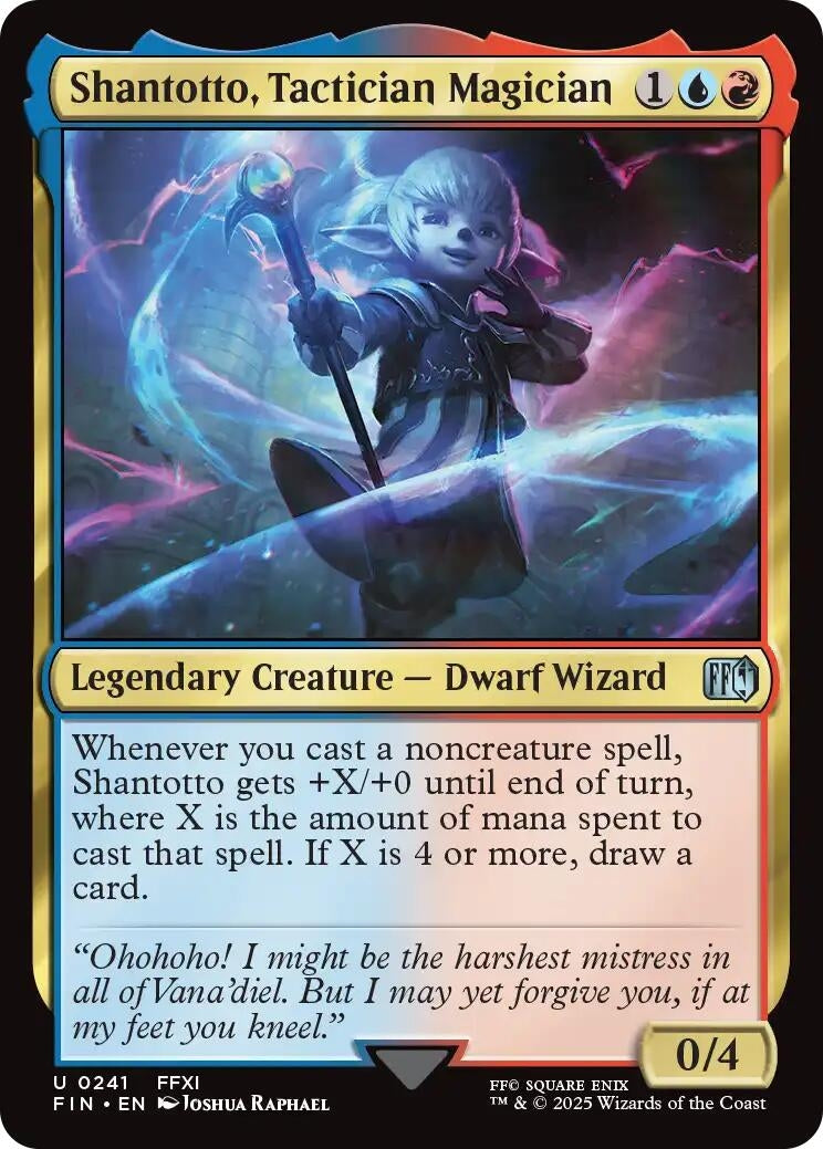 Image for Shantotto, Tactician Magician (241) [FINAL FANTASY] - Magic: The Gathering