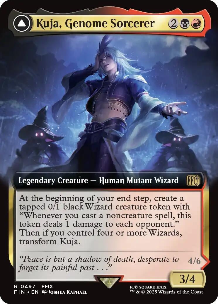 Image for Kuja, Genome Sorcerer (Extended Art) (497) [FINAL FANTASY] - Magic: The Gathering