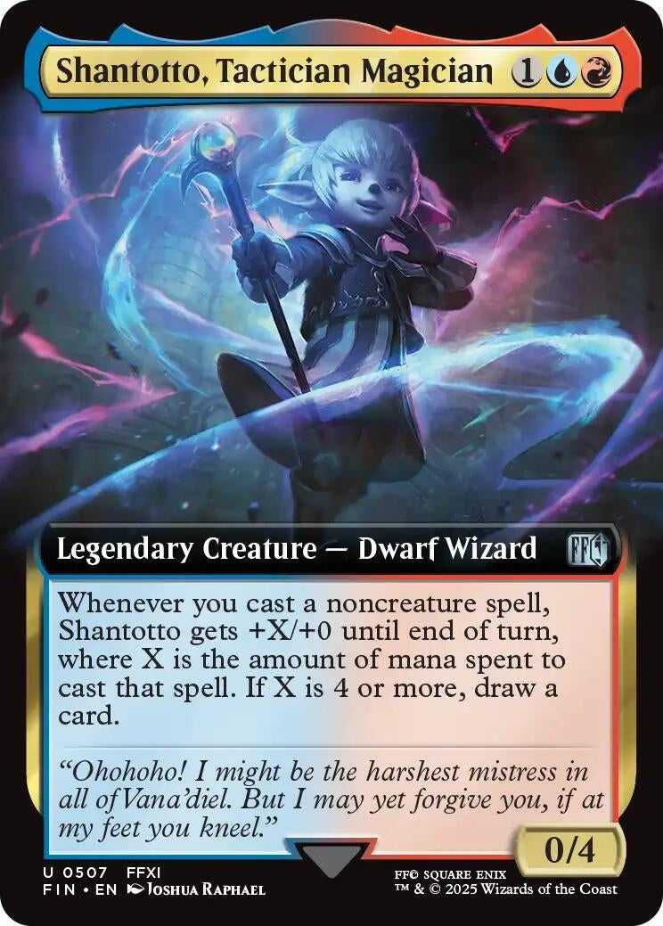 Image for Shantotto, Tactician Magician (Extended Art) (507) [FINAL FANTASY] - Magic: The Gathering