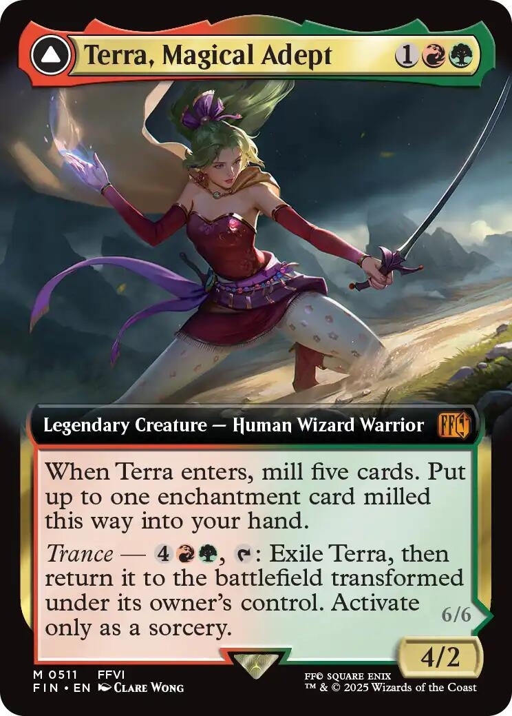 Image for Terra, Magical Adept (Extended Art) (511) [FINAL FANTASY] - Magic: The Gathering
