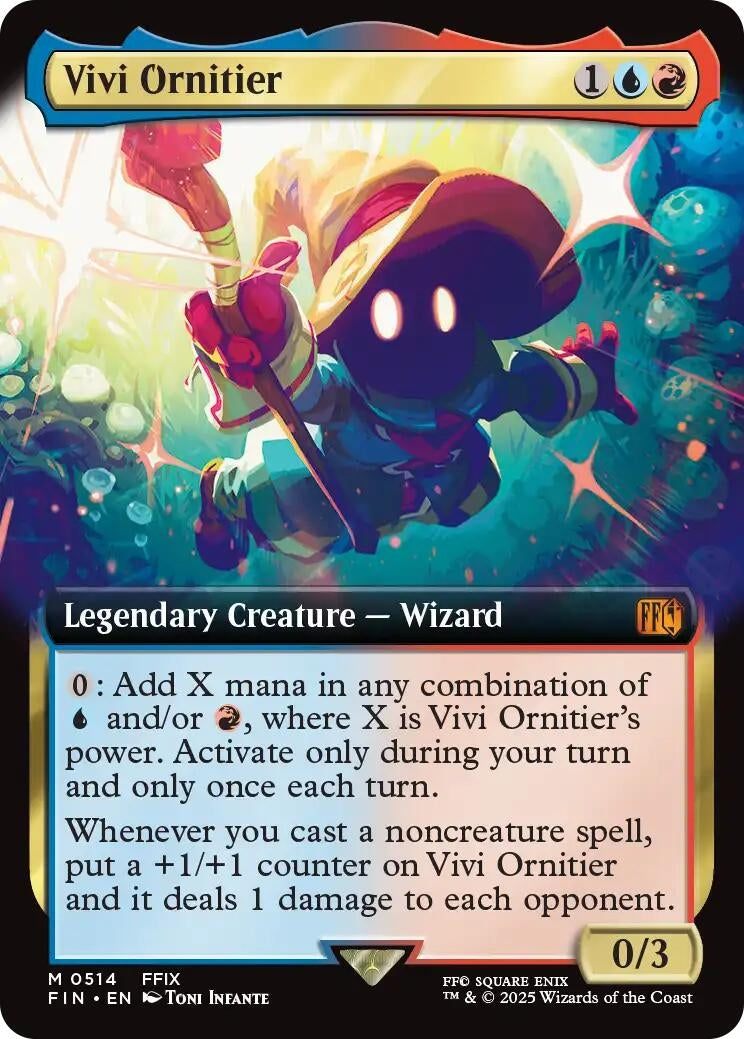 Image for Vivi Ornitier (Extended Art) (514) [FINAL FANTASY] - Magic: The Gathering