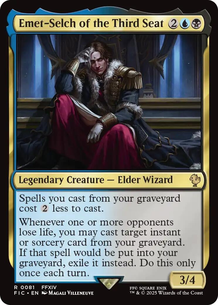 Image for Emet-Selch of the Third Seat (81) [FINAL FANTASY] - Magic: The Gathering