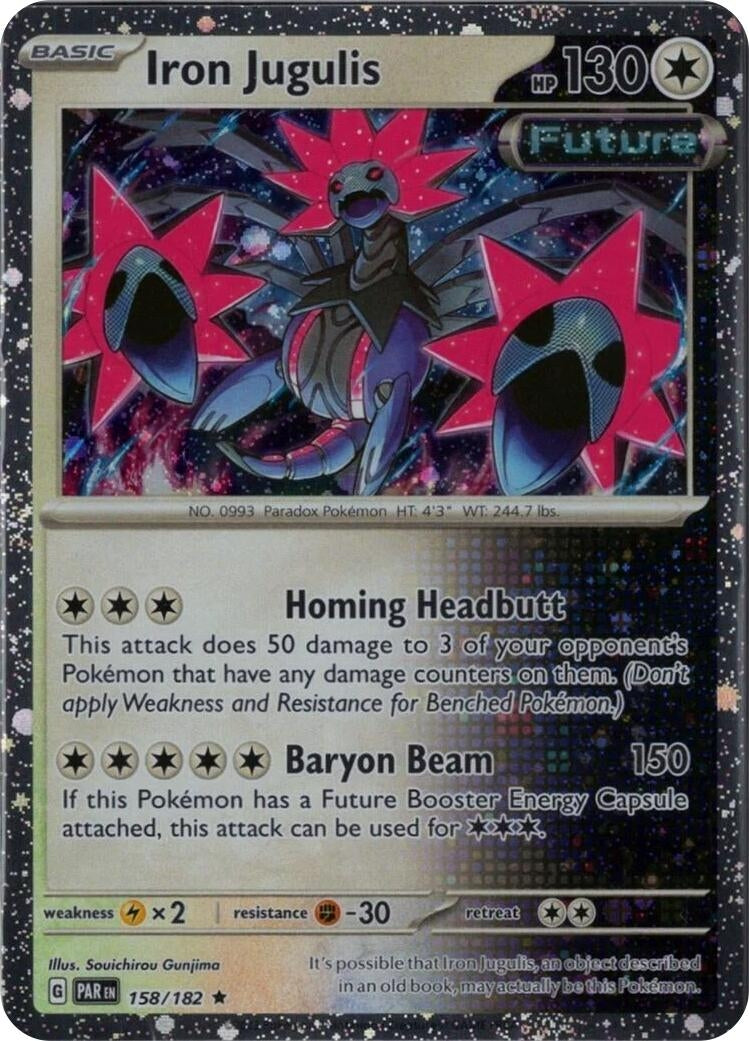 Iron Jugulis - 158/182 (Cosmos Holo) (158/182) [Miscellaneous Cards & Products]