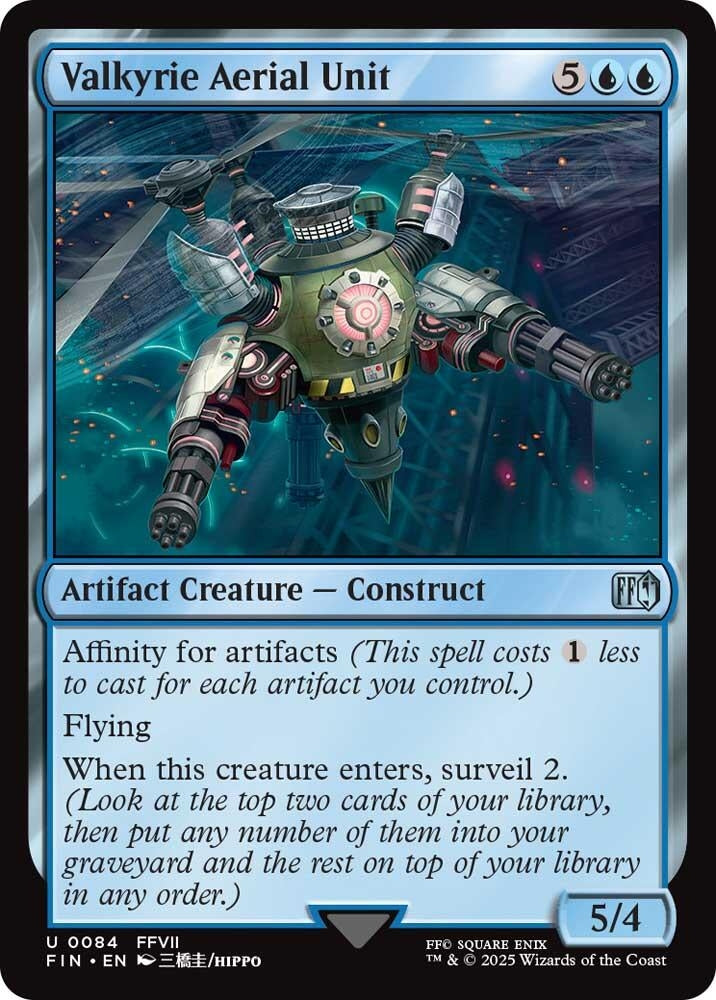 Image for Valkyrie Aerial Unit (84) [FINAL FANTASY] - Magic: The Gathering