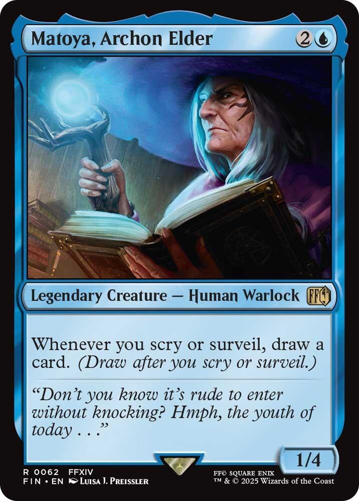 Image for Matoya, Archon Elder (62) [FINAL FANTASY] - Magic: The Gathering