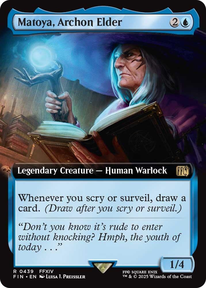 Image for Matoya, Archon Elder (Extended Art) (439) [FINAL FANTASY] - Magic: The Gathering