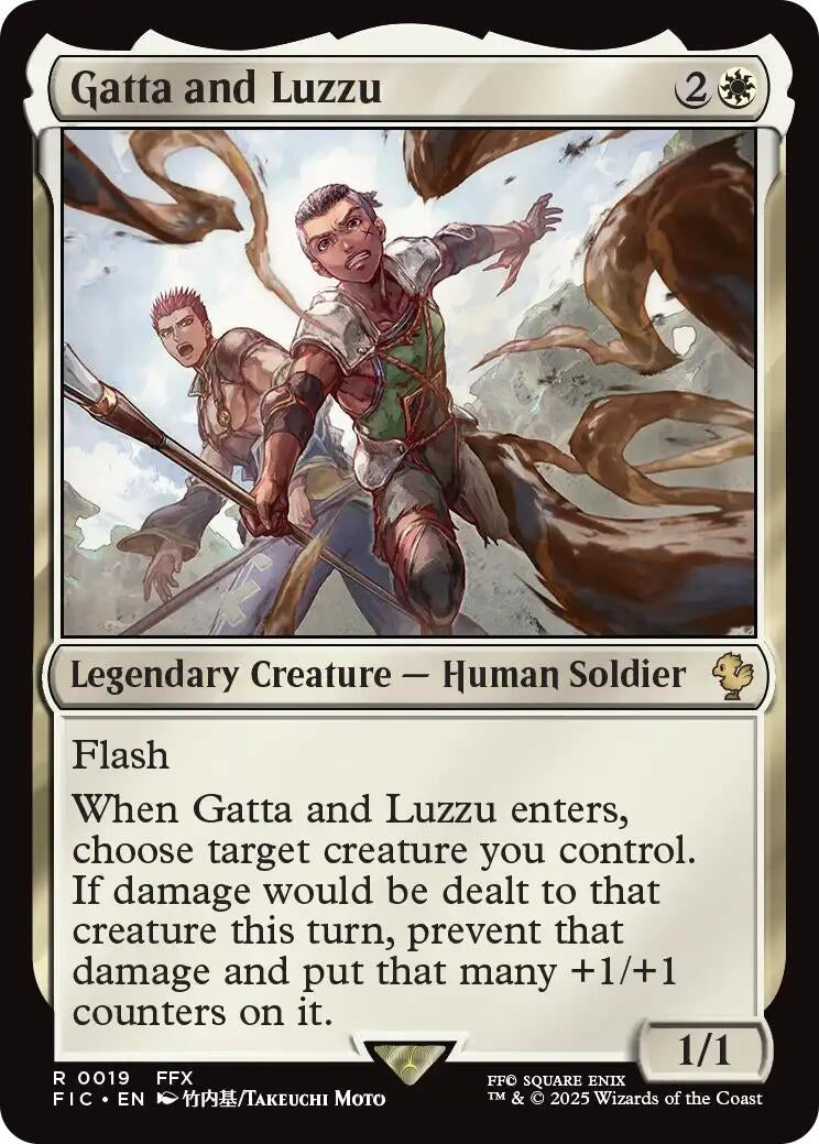 Image for Gatta and Luzzu (19) [FINAL FANTASY] - Magic: The Gathering