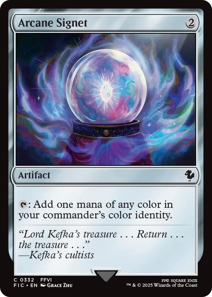 Image for Arcane Signet (0332) (332) [FINAL FANTASY] - Magic: The Gathering