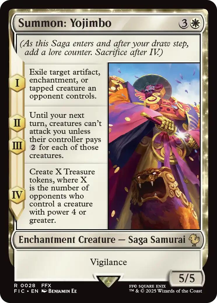 Image for Summon: Yojimbo (28) [FINAL FANTASY] - Magic: The Gathering