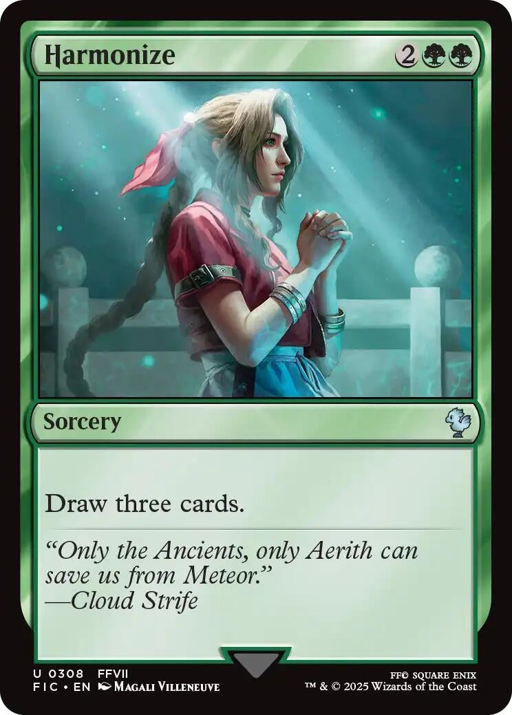 Image for Harmonize (308) [FINAL FANTASY] - Magic: The Gathering