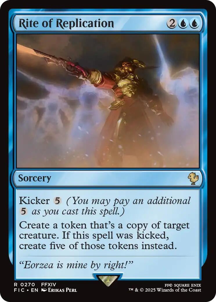 Image for Rite of Replication (270) [FINAL FANTASY] - Magic: The Gathering